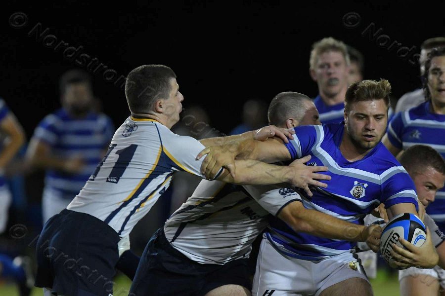 Wheaton Men\'s Rugby vs Mass Maritime.  Photo by Keith Nordstrom